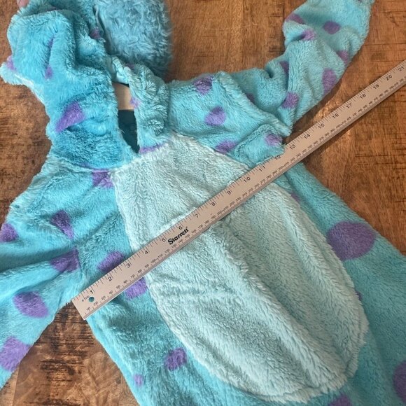 Disney Store Monsters Inc Sulley/Sully Furry Costume Halloween Kids 4 4T - Picture 6 of 9
